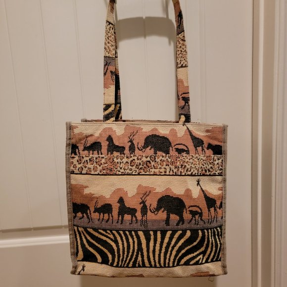 Jade Safari Tapestry Tote Bag - Picture 7 of 7